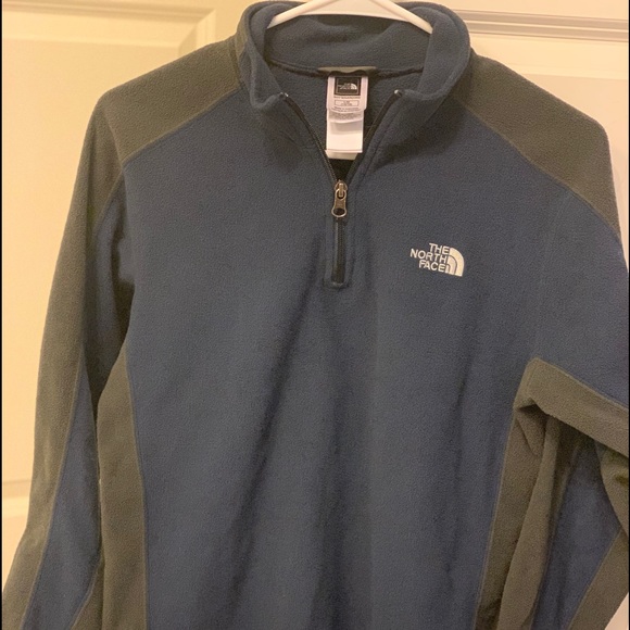 The North Face Other - Boys guc fleece pullover navy and grey